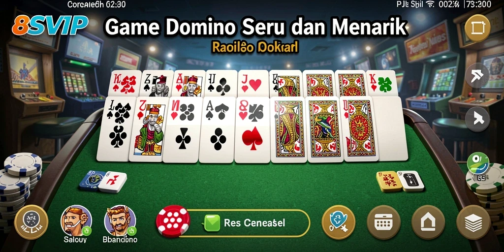 Tampilan gameplay seru dari 8SVIP dengan pemain yang berkompetisi.