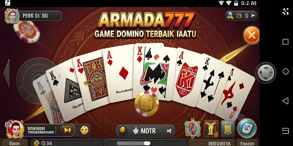 Menampilkan gameplay seru dan interaksi pemain dalam ARMADA777.