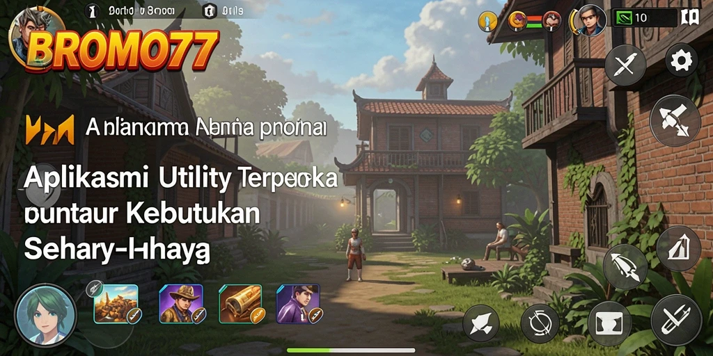 Tampilan screenshot BROMO77 yang menampilkan fitur-fitur utama.