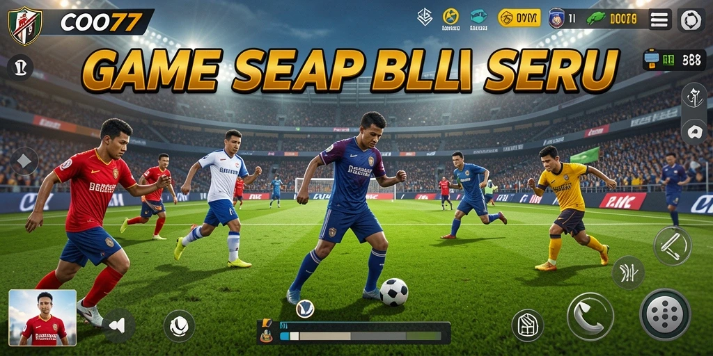 Tampilan gameplay seru COO77 dengan aksi mengagumkan di lapangan.