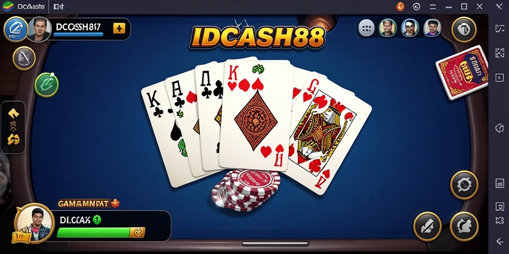 Tampilan gameplay IDCASH88 yang seru dan interaktif.