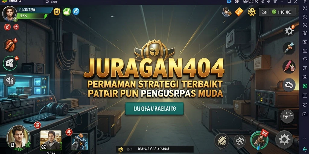 Tampilan gameplay menampilkan pertempuran bisnis yang sengit.