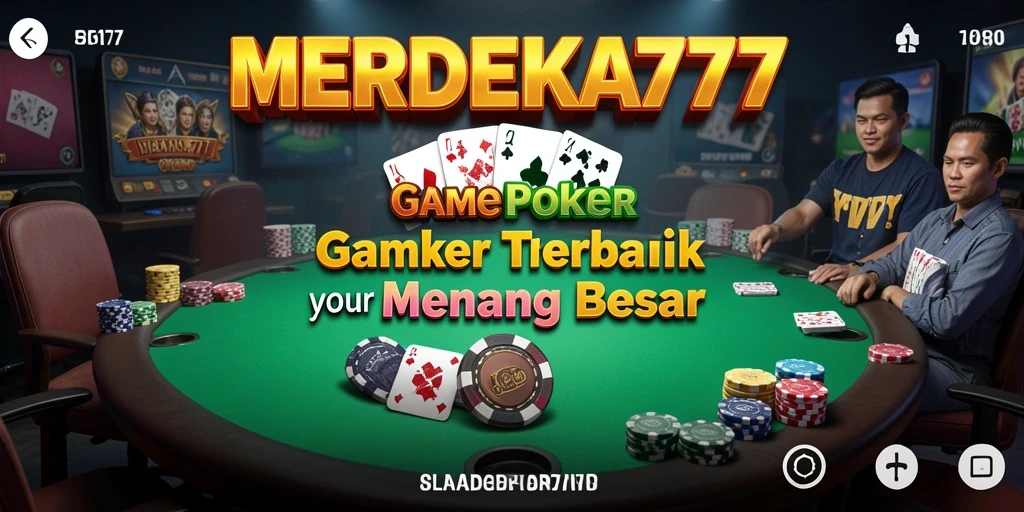 Screenshot gameplay MERDEKA777 yang menampilkan momen seru Poker.