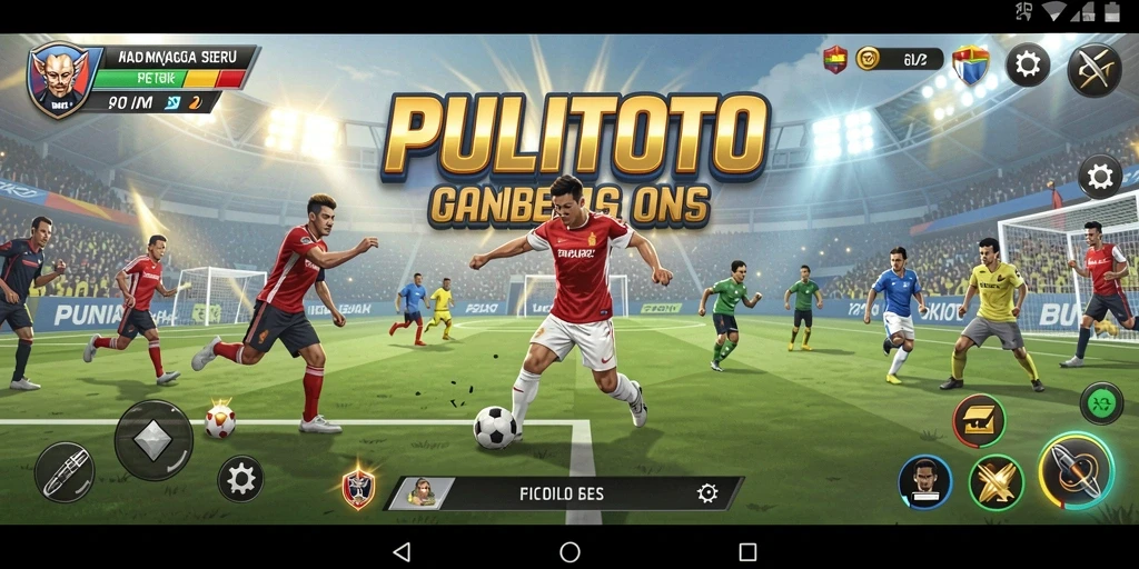 Tampilan gameplay seru dari PULITOTO saat pertandingan berlangsung.