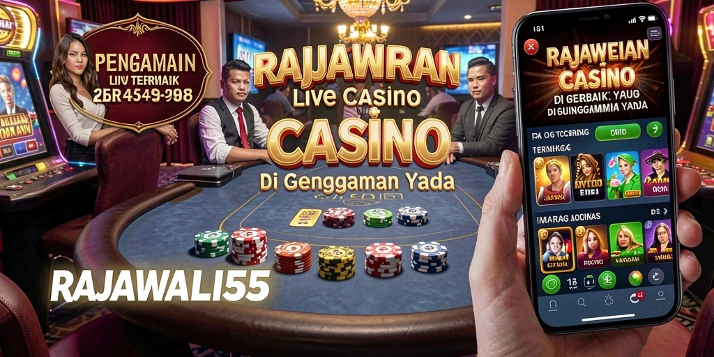Tampilan gameplay Live Casino yang menarik dan interaktif.