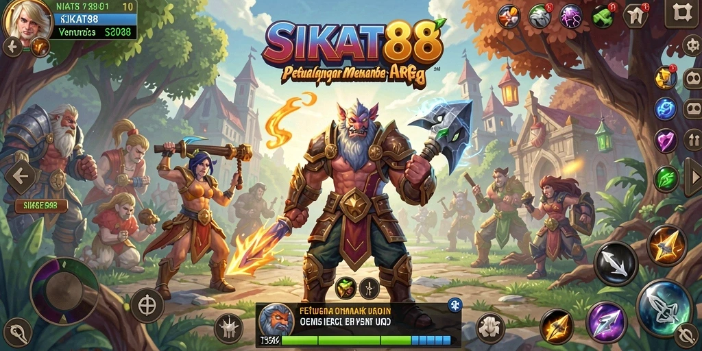 Gameplay ARPG menegangkan di SIKAT88 dengan grafis yang memukau.