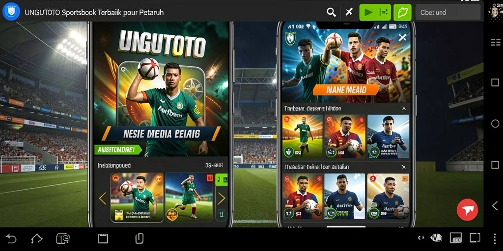 Tampilan gameplay Sportsbook UNgutoto yang menarik dan interaktif.