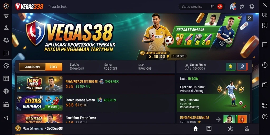 Tampilan menarik dari gameplay taruhan di VEGAS338.