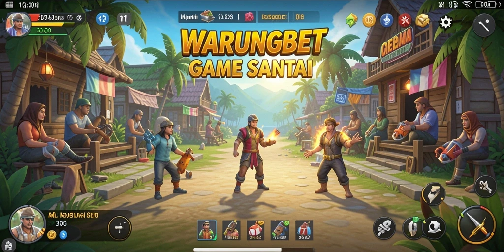 Tampilan gameplay WARUNGBET yang seru dan dinamis.